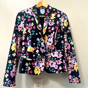 Cece Floral Suit Jacket Size 4
